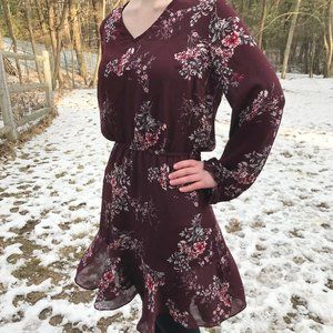 Women's Floral Print Dress